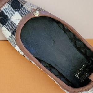 Burberry Quilted House Slippers Size Medium